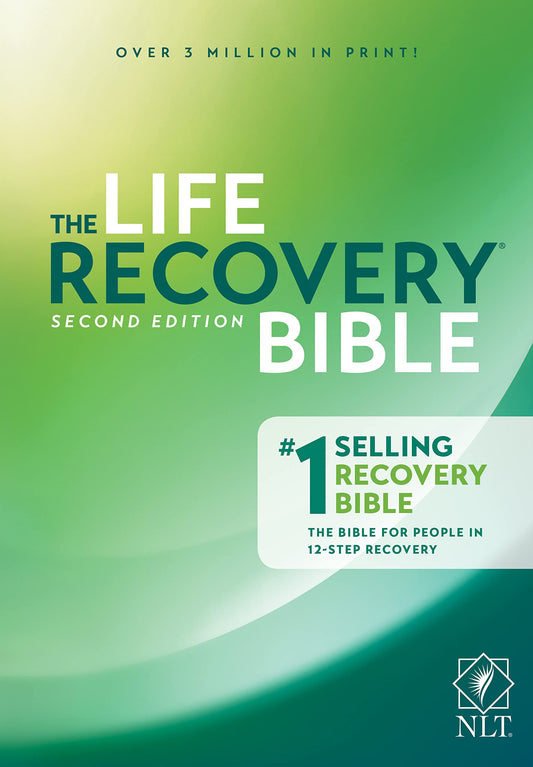 Tyndale NLT Life Recovery Bible (Hardcover): 2nd Edition - Addiction Bible Tied - Good