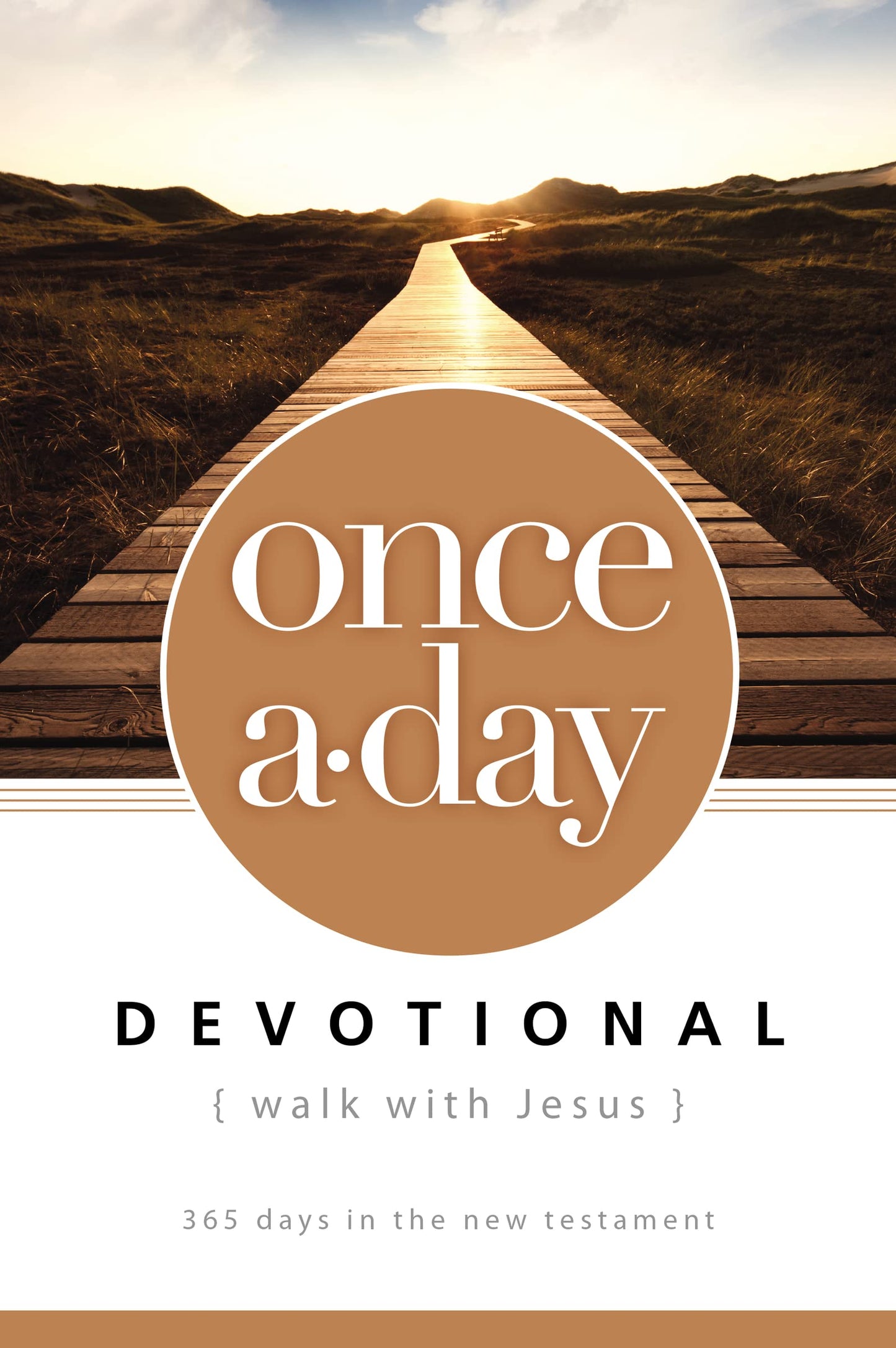 NIV, Once-A-Day Walk with Jesus Devotional, Paperback: 365 Days in the New - Good