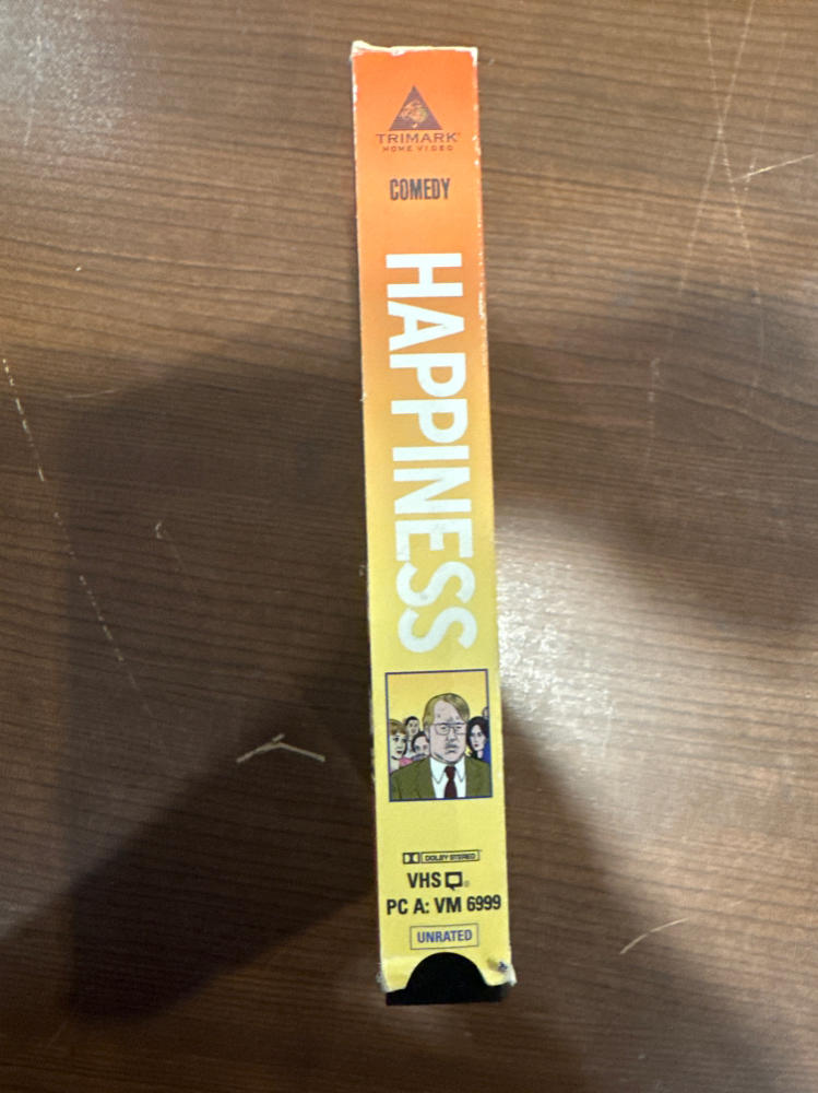 Happiness VHS 1998 Original Release Rare - Good