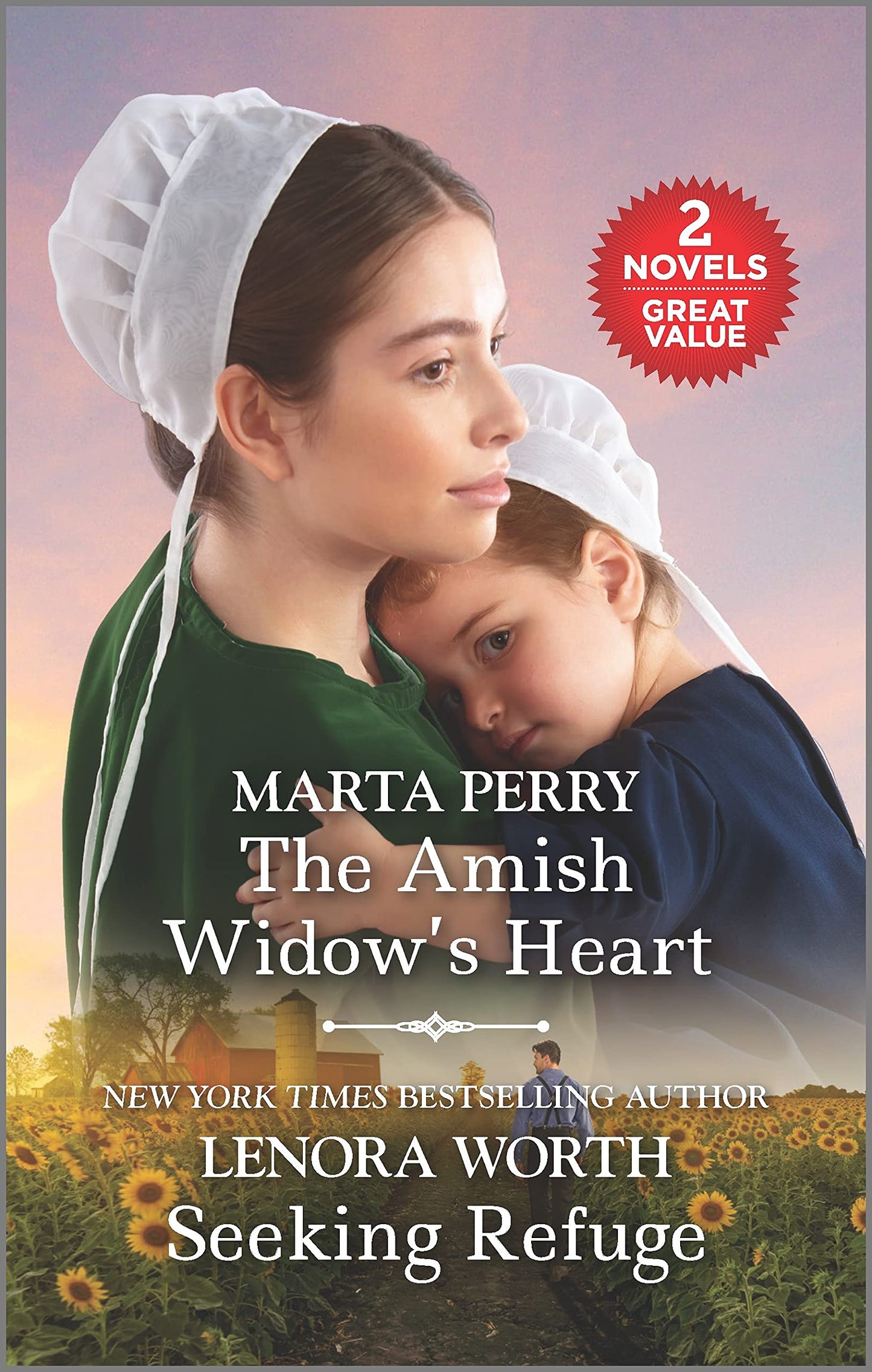 The Amish Widow's Heart and Seeking Refuge (Love Inspired) Perry, Marta and Worth, Lenora