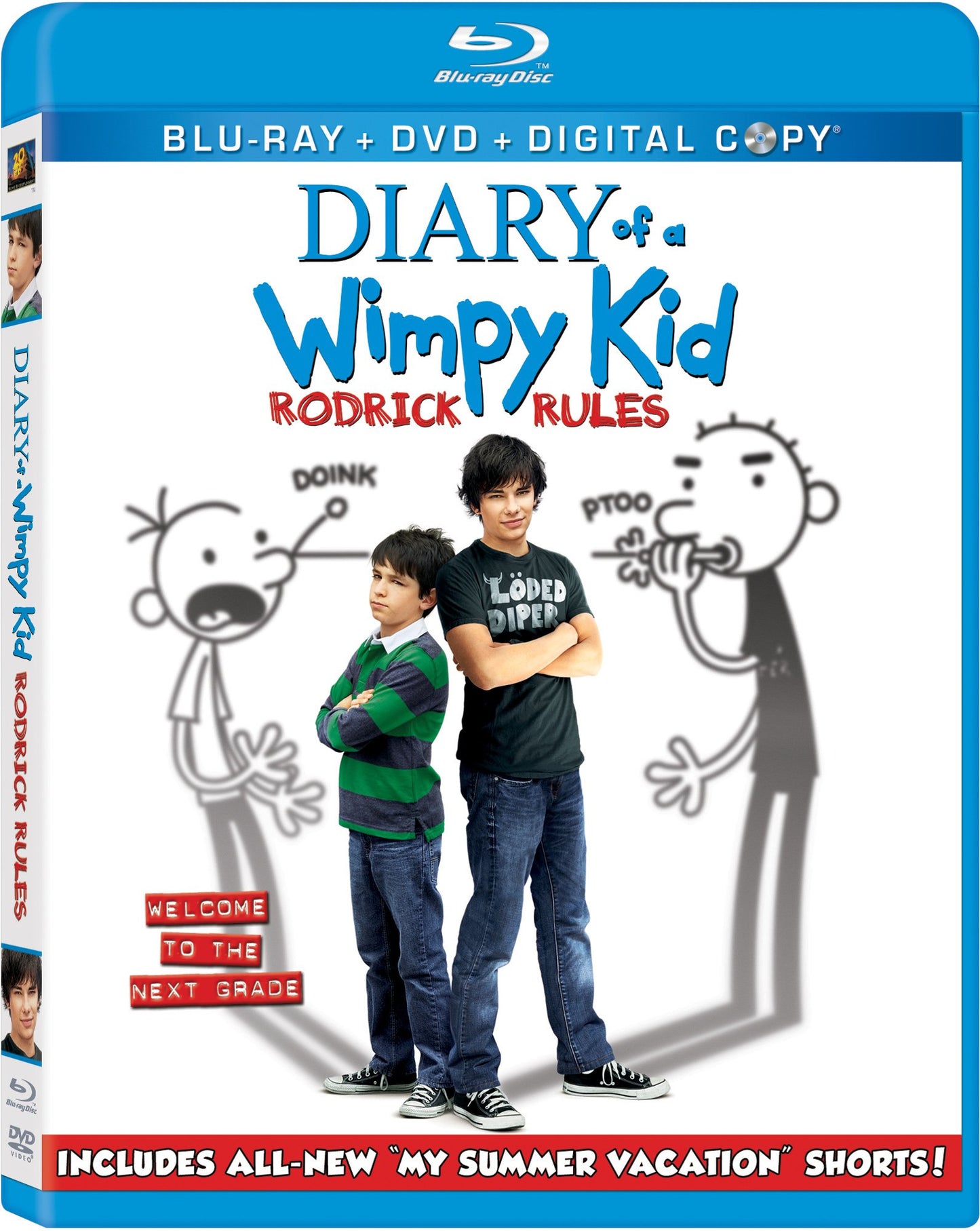 Diary of a Wimpy Kid: Rodrick Rules (Three-Disc Blu-ray/DVD Combo + Digital Copy) [Blu-ray]