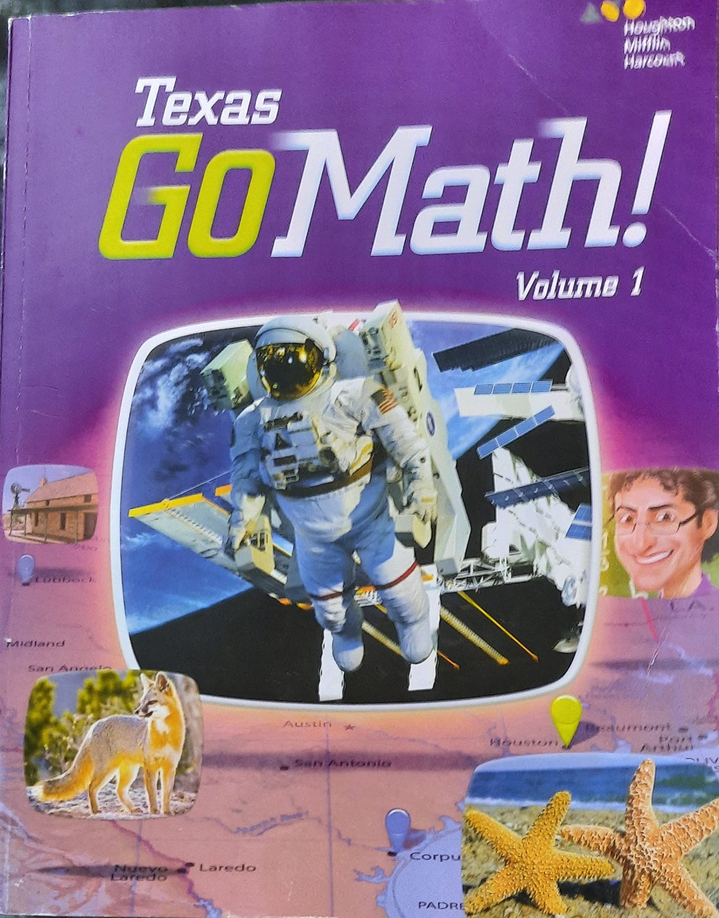 Go Math! Texas Grade 3 (1) (Houghton Mifflin Harcourt Go Math!) [Paperback] - Good