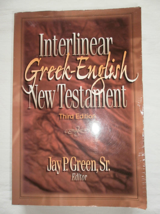 Interlinear Greek-English New Testament [Paperback] Green, Jay P.