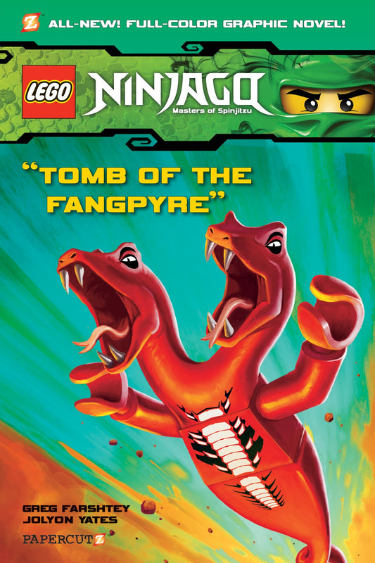 Tomb of the Fangpyre (Ninjago #4) (Lego Ninjago)