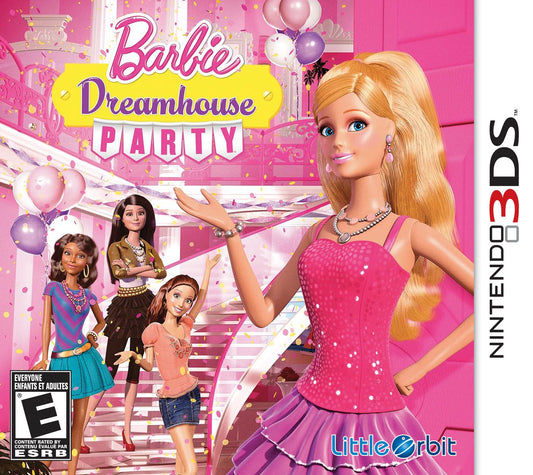 Barbie Dreamhouse Party- Nintendo 3DS [video game] - Good