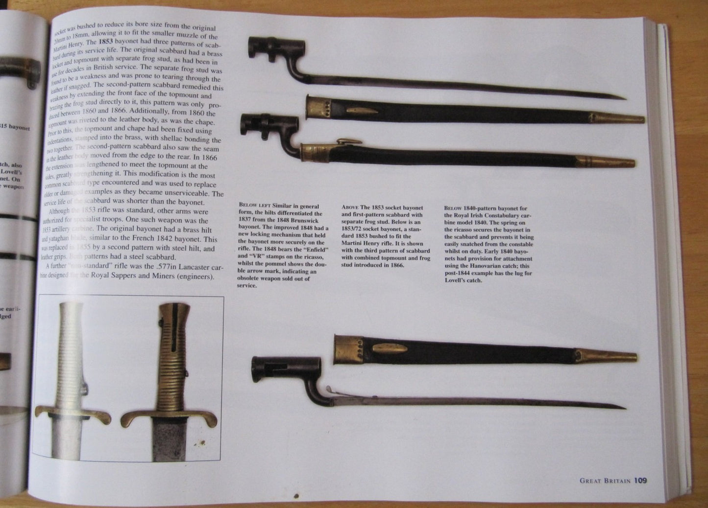 Bayonets - An Illustrated History Brayley, Martin - Good