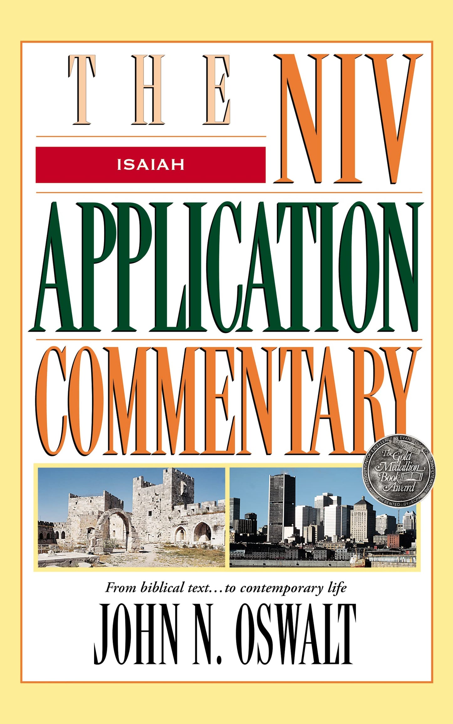 Isaiah: The NIV Application Commentary [Hardcover] Oswalt, John N. - Good