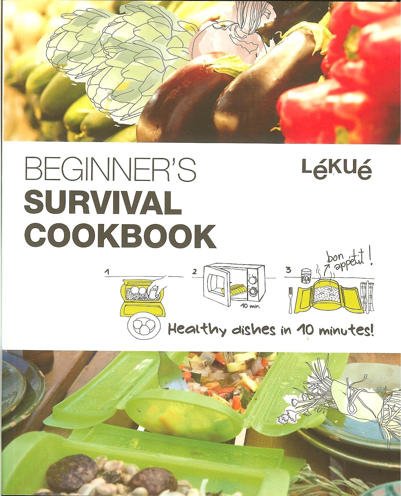 Lekue Beginner's Survival Guide Cookbook Lekue