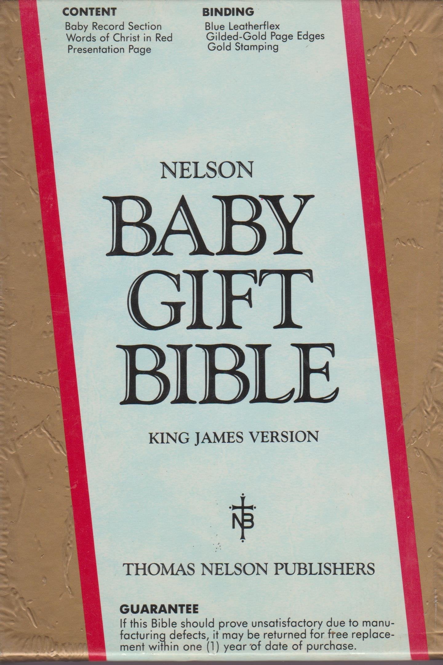 Holy Bible New King James Version: Baby Gift Bible Anonymous - Very Good