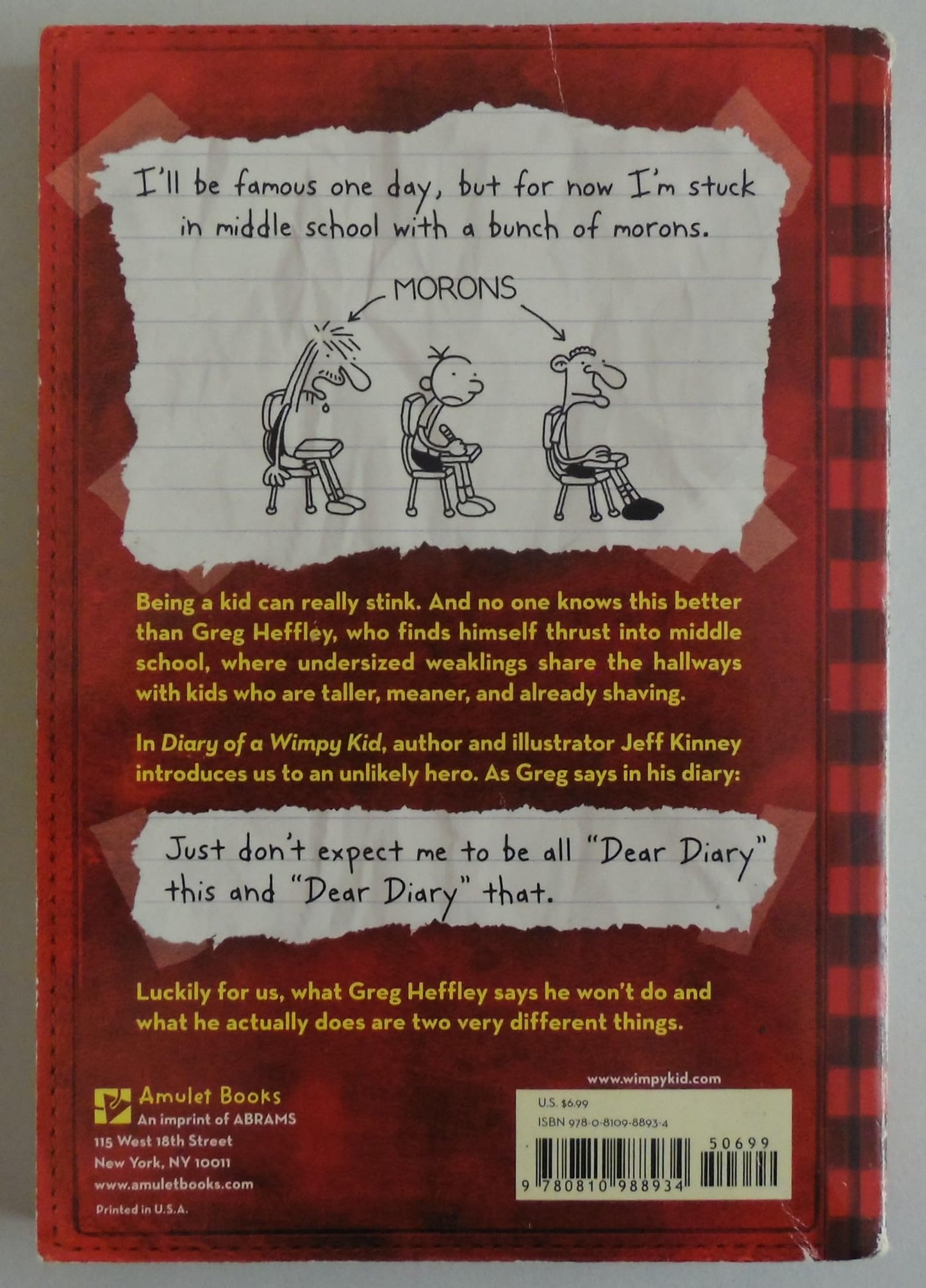 Diary of a Wimpy Kid Jeff Kinney