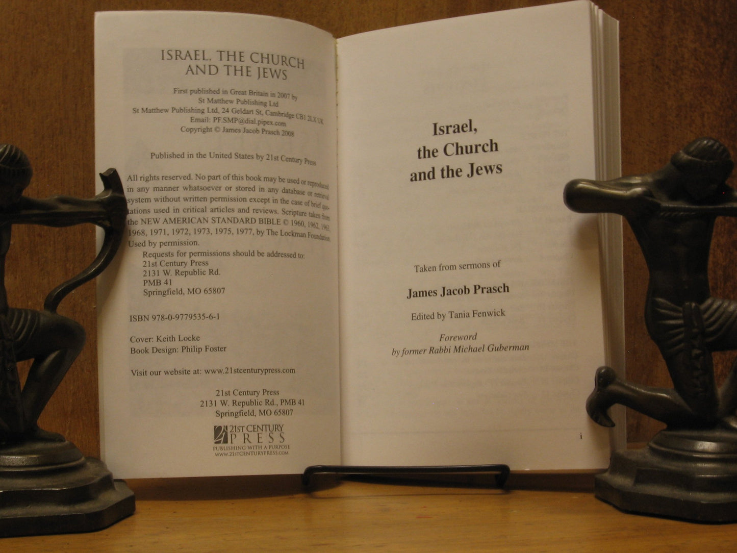 Israel, the Church and the Jews [Paperback] James Jacob Prasch