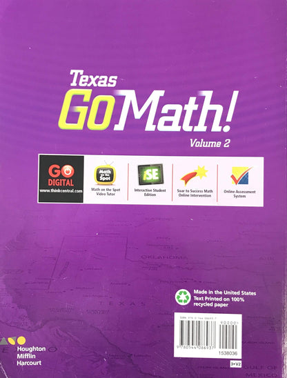 Go Math! Texas Grade 3 (2) (Houghton Mifflin Harcourt Go Math!)