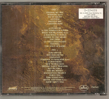Chronicles [Audio CD] Rush - Good