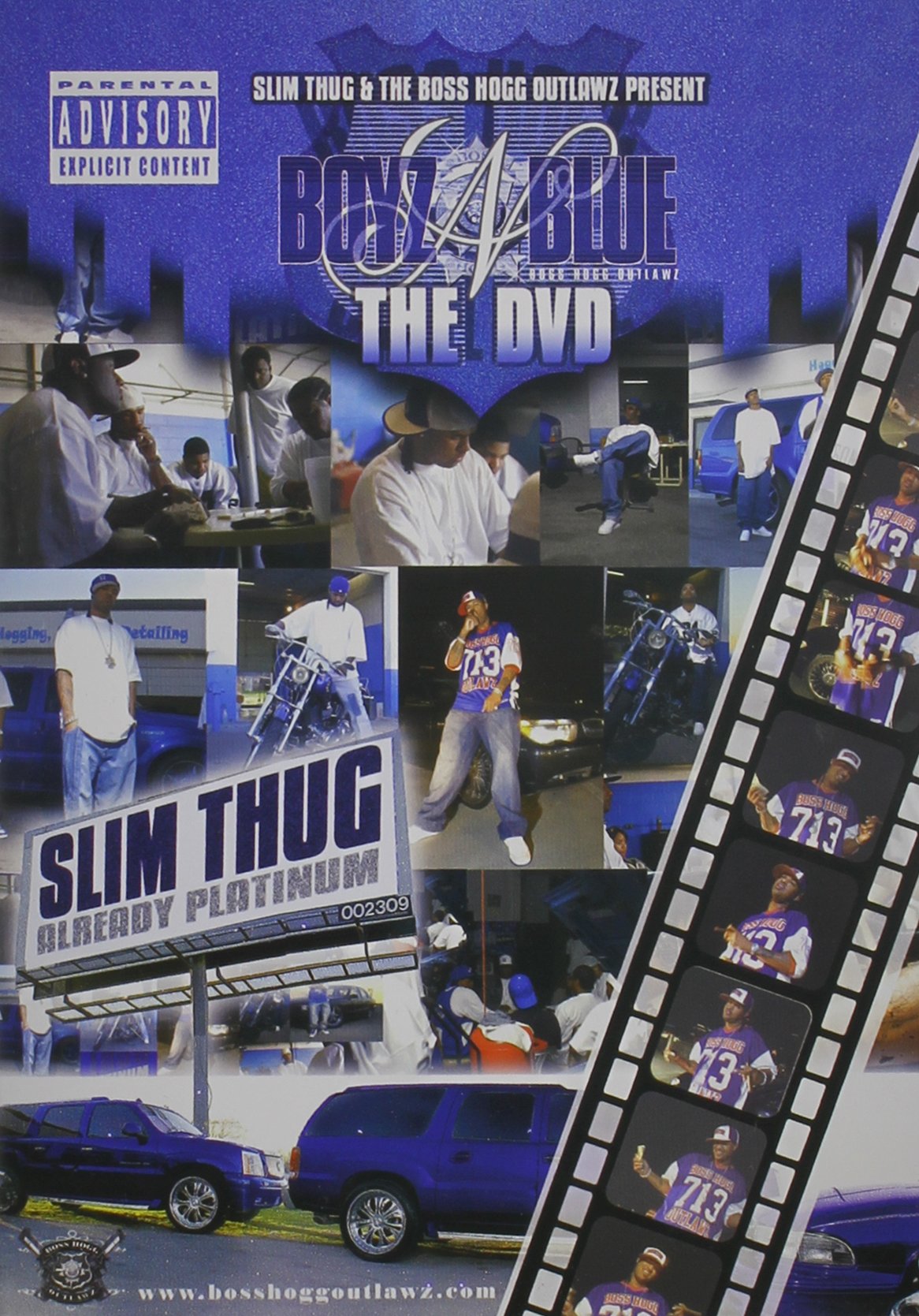 Slim Thug & the Boss Hogg Outlawz: Boyz-N-Blue [DVD] - Good