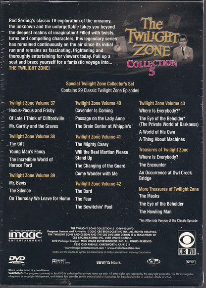 The Twilight Zone - Collection 5 [DVD] [DVD]