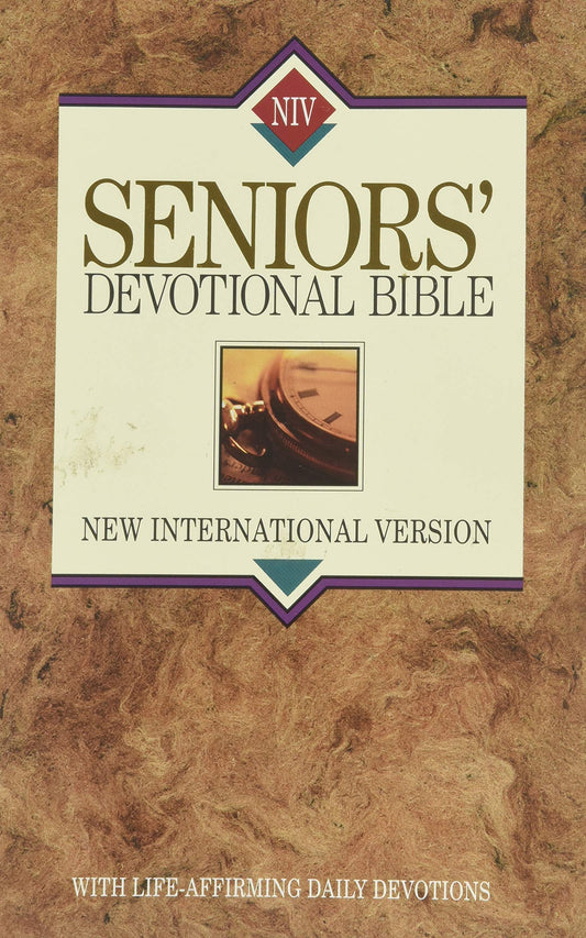 Seniors' Devotional Bible: New International Version Anonymous - Very Good