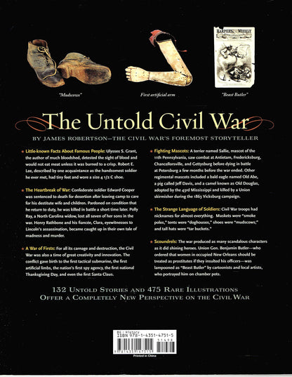 Untold Civil War (Special Sales Edition): Exploring the Human Side of War - Good