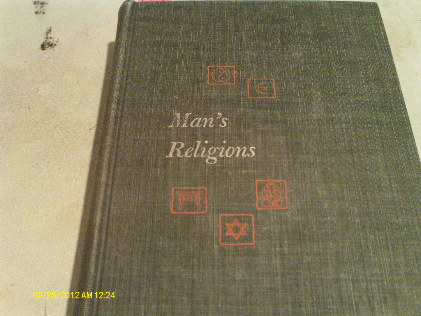 Man's Religion [Hardcover] Noss, John B. - Good