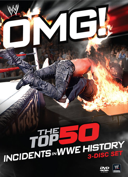 WWE: OMG! The Top 50 Incidents in WWE History [DVD] - Good