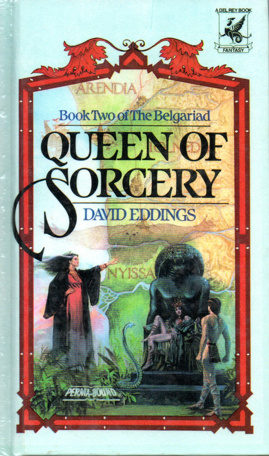 Queen of Sorcery (The Belgariad, Book 2) [Library Binding] Eddings, David - Good