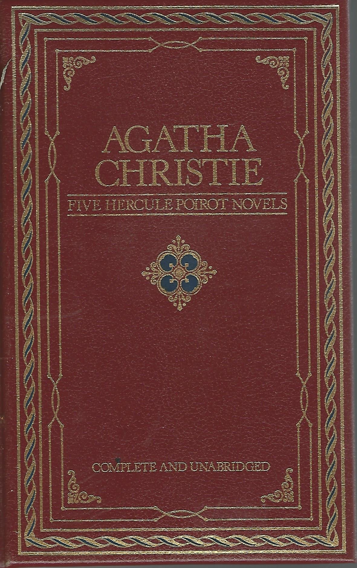 Agatha Christie: 5 (five ) Hercule Poirot Novels Rh Value Publishing - Acceptable