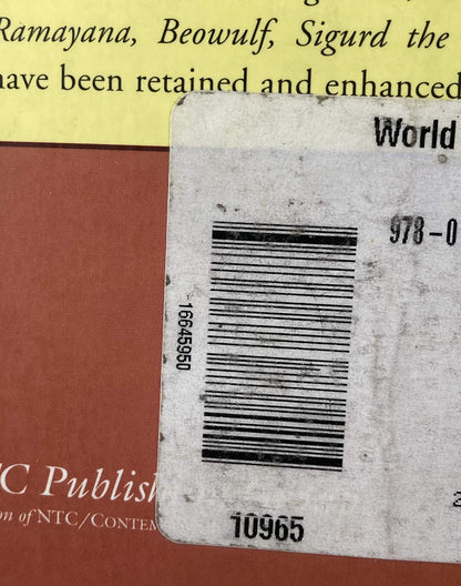 World Mythology Third Edition By Dona Rosenberg Paperback - Like New