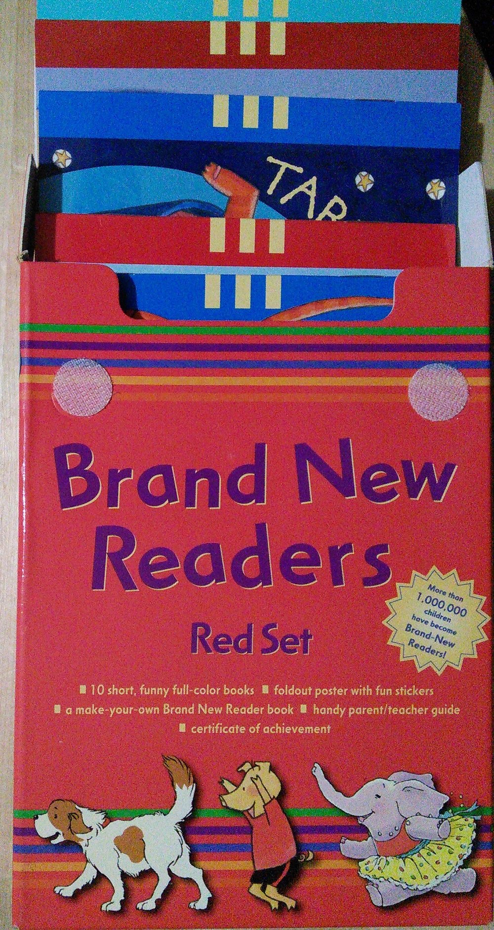 Brand New Readers Red Set Various - Good