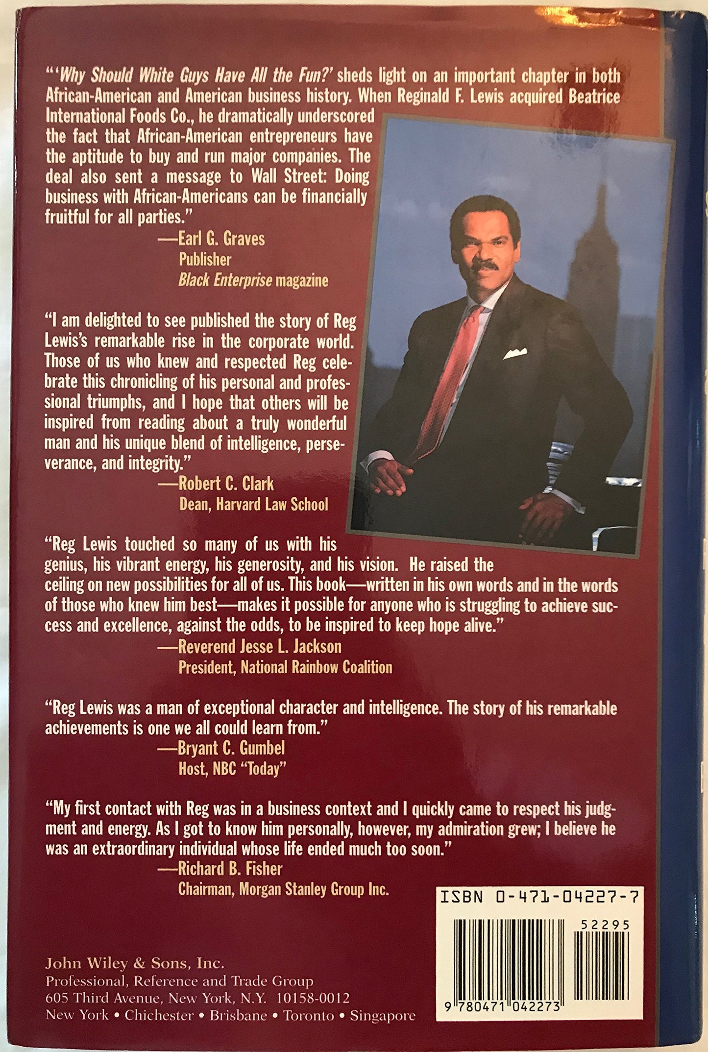 Why Should White Guys Have All the Fun? How Reginald Lewis Created a - Good