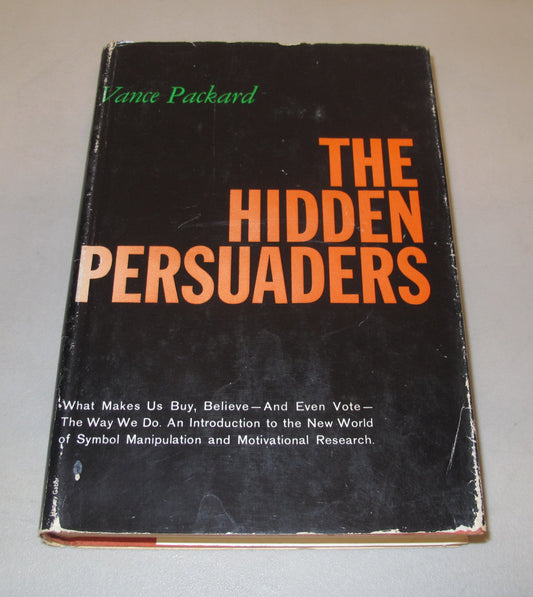 By Vance Oakley Packard - The Hidden Persuaders (1957-06-16) [Hardcover] [Hardcover] Vance Packard - Acceptable