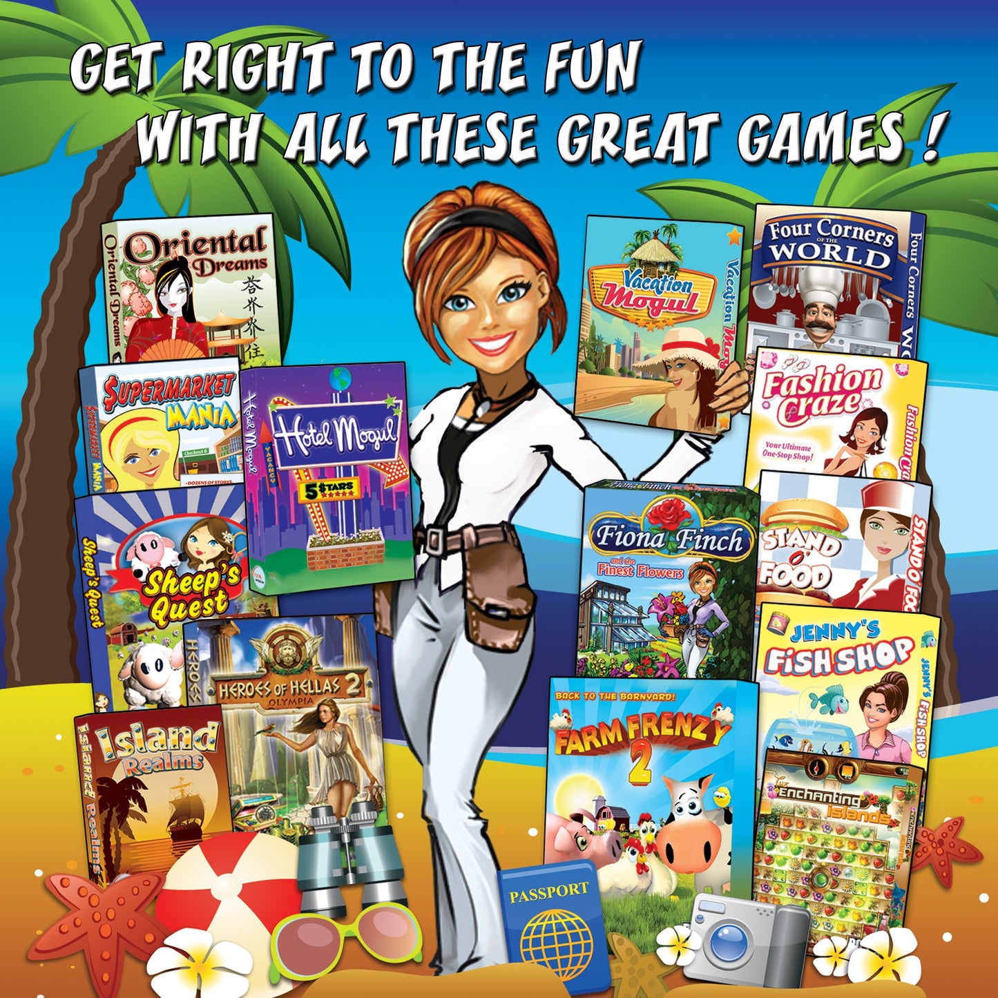 Games on the Go! - 15 Game Variety Pack - Good