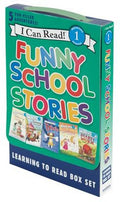 Funny School Stories: Learning to Read Box Set: A Box of 5 Books for Beginning Readers