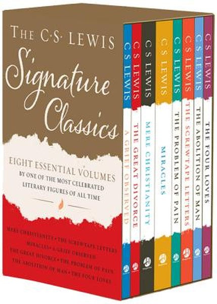 The C. S. Lewis Signature Classics (8-Volume Box Set): An Anthology of 8 C. S. Lewis Titles: Mere Christianity, the Scre
