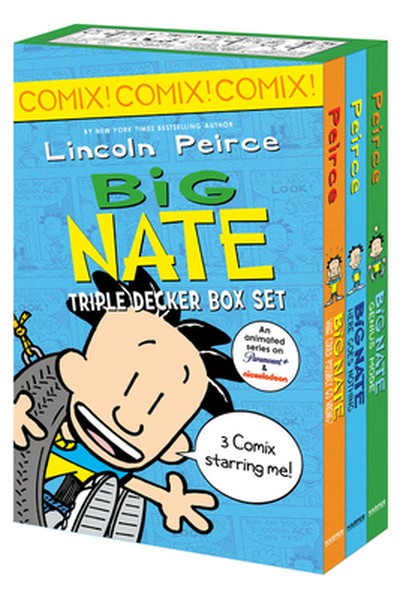 Big Nate: Triple Decker Box Set: Big Nate: What Could Possibly Go Wrong? and Big Nate: Here Goes Nothing, and Big Nate: 