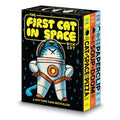 The First Cat in Space 3-Book Box Set: A Graphic Novel Collection: The First Cat in Space Ate Pizza, the First Cat in Sp