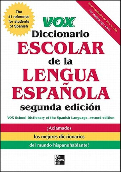 Vox Diccionario Escolar de la Lengua Espanola