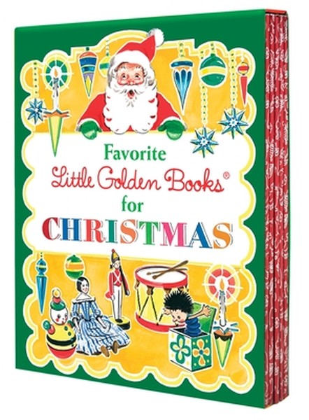 Favorite Little Golden Books for Christmas 5-Book Boxed Set: The Animals' Christmas Eve; The Christmas Story; The Little