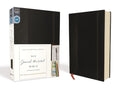 NIV, Journal the Word Bible, Hardcover, Black, Red Letter Edition, Comfort Print: Reflect, Take Notes, or Create Art Nex