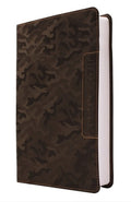 Niv, Boys' Bible, Leathersoft, Brown Camo, Comfort Print