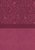 Niv, Super Giant Print Reference Bible (Font Size: 16.5-Point), Leathersoft, Pink, Red Letter, Thumb Indexed, Comfort Pr