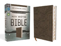 Niv, Boys' Bible, Leathersoft, Brown Camo, Thumb Indexed Tabs, Comfort Print: A Foundation for Lifelong Faith and Learni