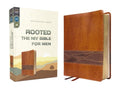 Rooted: The NIV Bible for Men, Leathersoft, Brown, Comfort Print: Shaping Men for Faithful Living in Today's World
