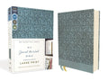 Niv, Journal the Word Bible (Perfect for Note-Taking), Large Print, Leathersoft, Teal, Red Letter, Comfort Print: Reflec
