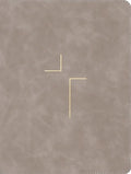 The Jesus Bible, NIV Edition, Leathersoft, Stone, Comfort Print