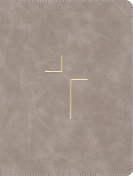 The Jesus Bible, NIV Edition, Leathersoft, Stone, Comfort Print