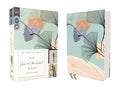 Niv, Journal the Word Bible (Perfect for Note-Taking), Leathersoft, Teal/Floral, Red Letter, Comfort Print: Reflect, Tak
