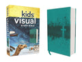 Niv, Kids' Visual Study Bible, Leathersoft, Teal, Full Color Interior: Explore the Story of the Bible---People, Places, 