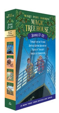 Magic Tree House Books 17-20 Boxed Set: Tonight on the Titanic; Buffalo Before Breakfast; Tigers at Twilight; Dingoes at