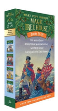 Magic Tree House Books 21-24 Boxed Set: Civil War on Sunday; Revolutionary War on Wednesday; Twister on Tuesday; Earthqu