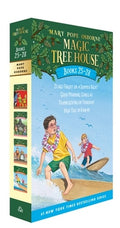 Magic Tree House Books 25-28 Boxed Set: Stage Fright on a Summer Night; Good Morning, Gorillas; Thanksgiving on Thursday