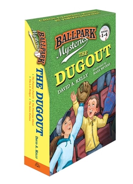 Ballpark Mysteries: The Dugout Boxed Set (Books 1-4): The Fenway Foul-Up, the Pinstripe Ghost, the L.A. Dodger, the Astr